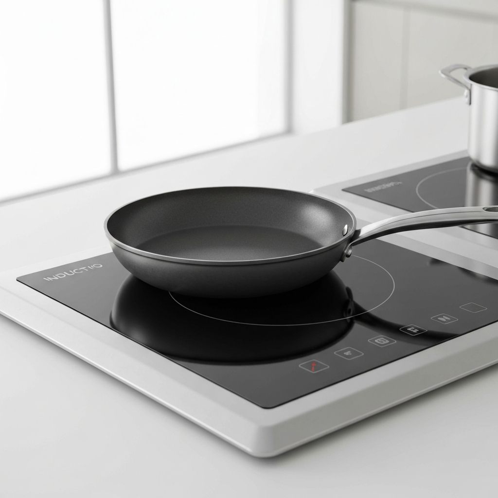 Sensarte cookware compatible with induction, gas, and electric stovetops
