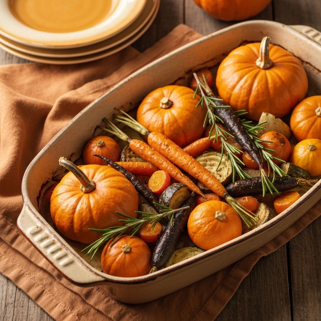 Autumn Harvest Roasted Vegetables